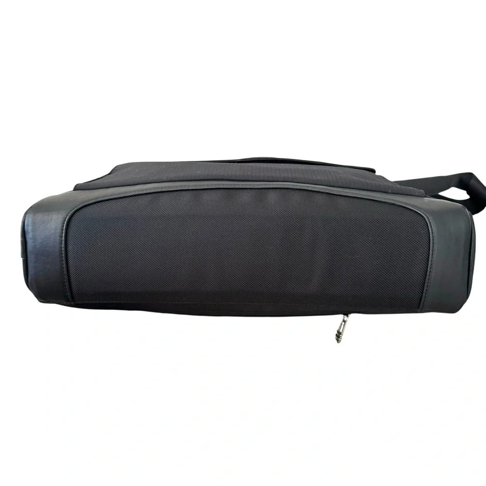 TUMI Alpha Laptop Bag Briefcase Black Ballistic Nylon Travel Bag